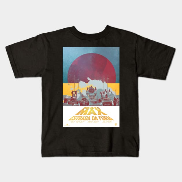 Mad Max Fury Road Kids T-Shirt by DustedDesigns